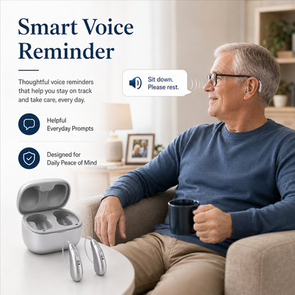 👂Concealed Smart In-Ear Rechargeable Hearing Aids-💡Machine washable, retains its shape, and has a long lifespan